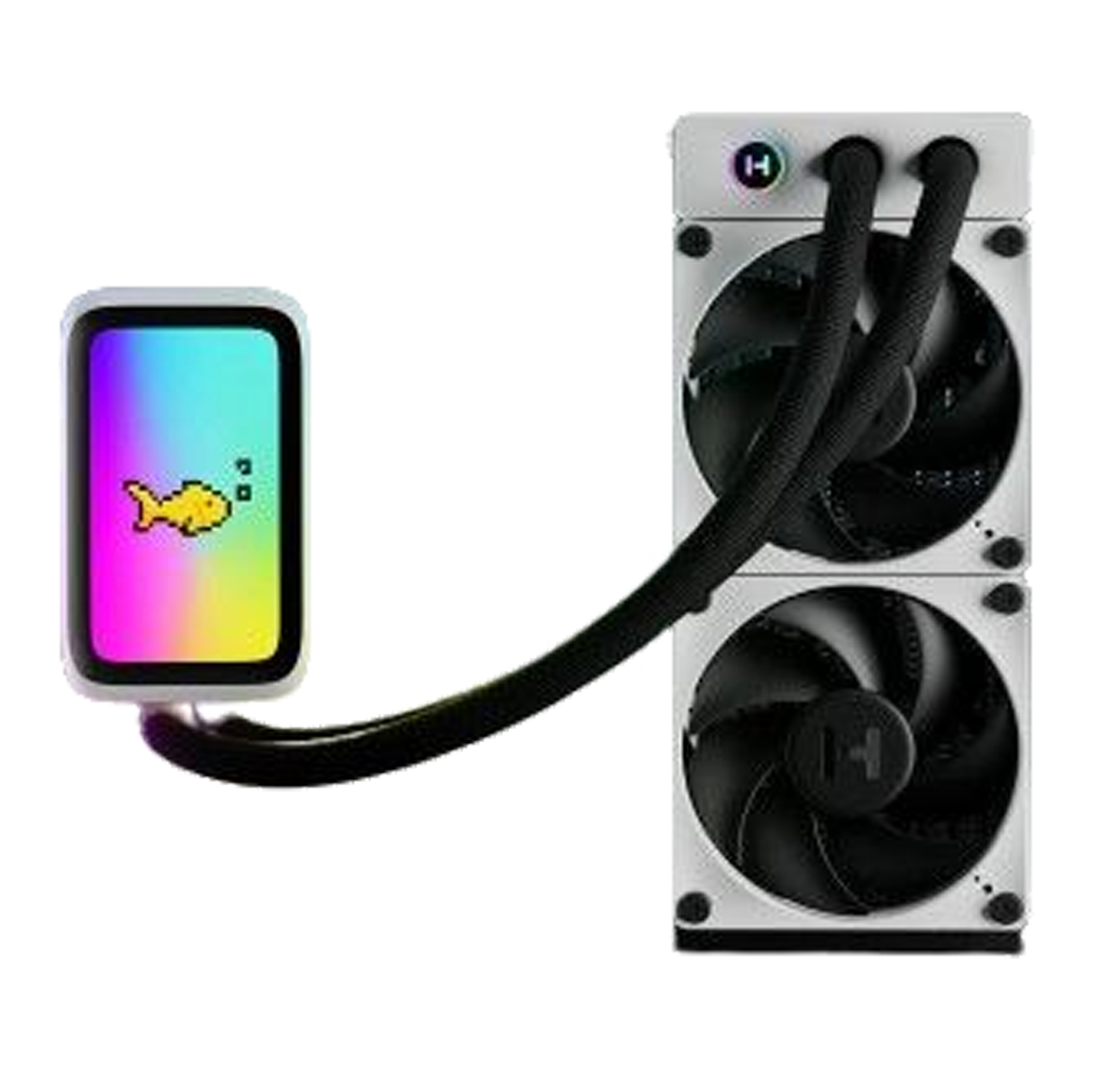 LIQUID COOLING HYTE THICC Q60 LCD QRGB 240MM LIQUID COOLING HYTE THICC Q60 LCD QRGB 240MM